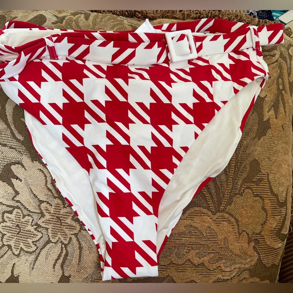 We wore what emily high waist bikini bottom